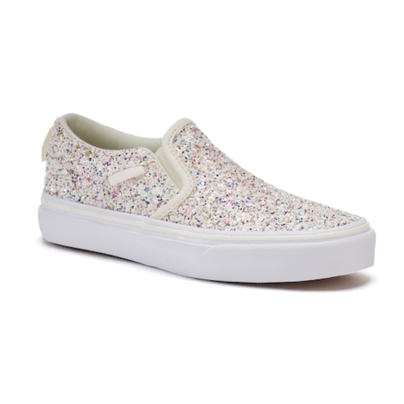 sparkly vans girls